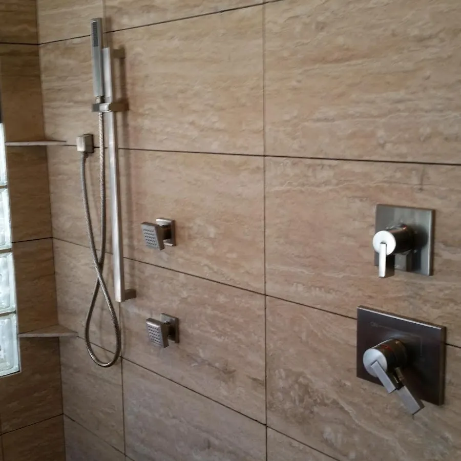 Shower fixture installation for Water Heater Replacement in Branford